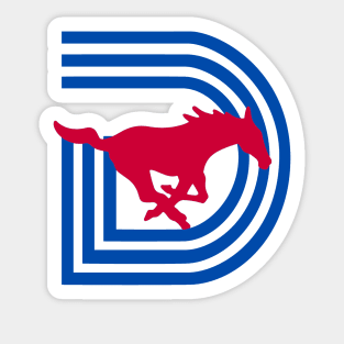 SMU Triple D Logo Sticker